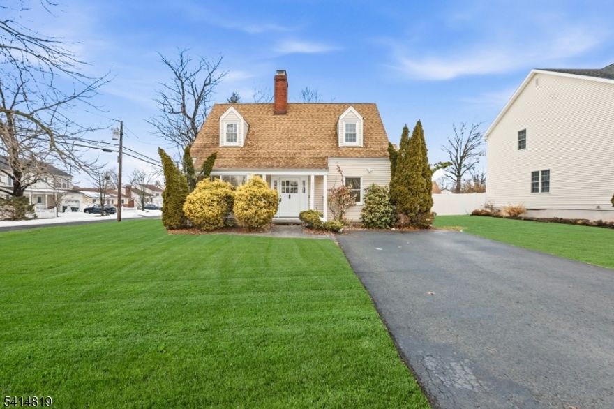 Step into your next home! Newly refinished floors and a light-filled space await. Imagine cozy nights in your beautiful open living room with a wood burning fireplace. Enjoy eating in your dining room/kitchen combo. A bedroom and full bath round out the first floor. Upstairs you will find two generous sized bedrooms, one with a big closet and a bathroom with a deep jacuzzi tub! The basement is unfinished but easily finishable with high ceilings. Make an offer today!
