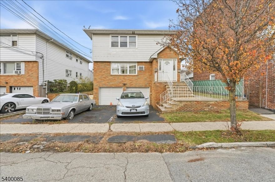 Best and Final Due Wed 12/17 by noon. Income Potential!  For either investor OR Owner Occupant.  Come see this legal 2 family with finished basement. Both units offer 3 Beds and 2 Baths and the home has 2 car garage and 3 parking spots.  Near all major Highways, school, mass transit, and industry/retail this location  checks every box. With a few updates this will be your perfect 2 income generating 2 family home,  Property will be delivered vacant upon closing!