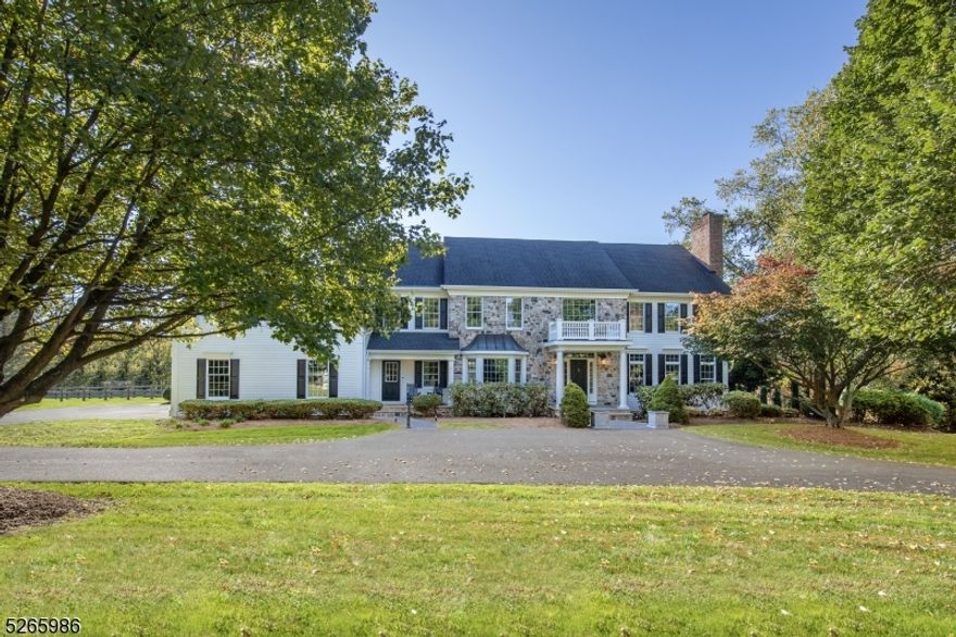 Nestled on a quiet cul-de-sac in the heart of Tewksbury, "Black Horse Cottage" realizes the owner's vision of uncompromising standards, evident at every turn exuding impeccable taste, quality & perfection. This home invites a seamless transition into refined living w/ an abundance of extraordinary features. Highlights include: * Family Room boasting a stunning coffered ceiling & captivating stone fireplace * Eat-in Kitchen w/ grand center island & custom walk-in pantry * 1st floor Office offers flexibility as sleeping space w/ adjacent bathroom * 3 Season Room overlooking backyard.  Ascend to the second floor to find: * Primary Bedroom Suite w/ two walk-in closets & a lavish bath w/ dual vanities & jetted tub * 4 additional spacious bedrooms * Gathering room w/ panoramic views of the property * Laundry room w/ abundant closets & storage. The finished w/o lower level w/  * Exposed brick walls * Wine Cellar * Media Room * Office * Full Bath. A manicured walkway leads to the luxurious pool area, reminiscent of an elegant French countryside, with: * Pool House * Pizza Oven * Lounging Area * Spectacular In-ground Pool. An immaculate King Construction barn featuring: * 2/3 Stalls * Tack Room * Heated Wash Stall * Second-story Hay Loft w/ Deck. Fenced pastures have automatic waterers. A plateau area is ready for a riding ring. A custom critter-proof fenced garden w/ raised cedar beds & reflection area. This property is more than a home: it is a masterpiece of luxury living!