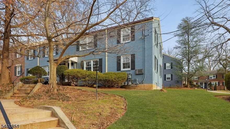 Welcome to 201 Lincoln Park in Kahlcrest. This inviting two-bedroom, first-floor end-unit condominium is ideally positioned in a desirable corner location that offers added privacy and abundant natural light. Inside, you'll find recently refinished hardwood floors and a freshly painted interior in a neutral, move-in-ready palette. The kitchen features newer stainless steel appliances, including a microwave and dishwasher, along with ample cabinetry and generous counter space perfect for everyday cooking, casual dining, or entertaining. The bathroom has been updated and both bedrooms offer custom cabinetry, providing excellent storage and thoughtful design touches. Additional highlights include additional storage, shared laundry room (bldg 100), plenty of parking in the shared lot (as well as street parking), and a pet-friendly community. Step outside and walk along the peaceful riverbank trail, where you can enjoy the beauty of nature just moments from your door. This prime location places you steps from Cranford's vibrant downtown and train station.  Enjoy a lively lifestyle surrounded by a local movie theater, boutique shops, cafes, and a wide variety of restaurants. Why rent when you can own? This affordable, smartly priced condo offers comfort, convenience, and an unbeatable location close to everything Cranford has to offer! For room dimensions please see floor plans