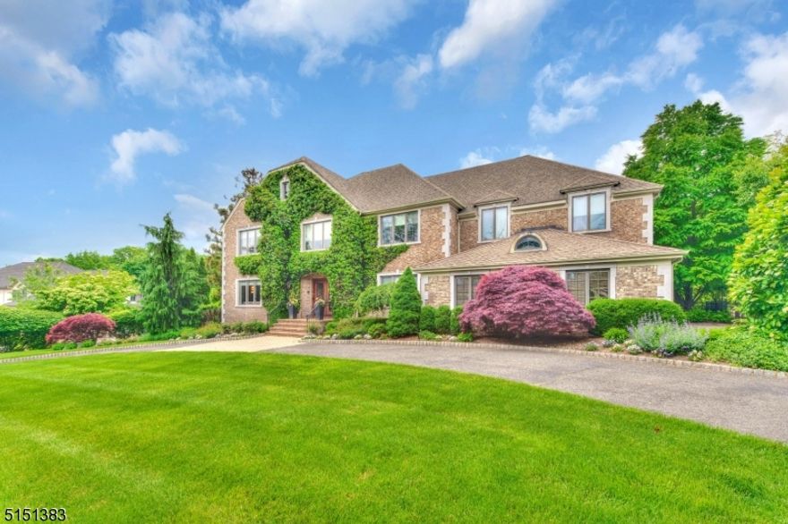 Stunning, recently renovated 6 bedroom, 6.5 bath home on a quiet Cul-de-Sac beautifully designed and decorated by an interior designer. Enter into a welcoming 2-story foyer with bridal staircase. The Living/Billiard room offers a marble fireplace and coffered ceiling. The Dining room has custom millwork and french doors. A beautiful 2020's renovated gourmet eat-in kitchen is the heart of the home. A great room with vaulted ceiling/fireplace/wet bar, sun room, powder room and 1st floor bedroom suite/office complete the 1st floor. The 2nd floor boasts a master bedroom suite with a fireplace and retail style walk-in closet, and 4 additional Bedrooms, 3 of which are ensuite. The Basement is finished with a gym, rec room, office and full bath. Professionally landscaped, resort- like backyard is an entertainer's delight with 2021 built in BBQ, refrigerator, and a newly refurbished heated inground gunite Pool. Backyard borders undevelopable land providing the ultimate privacy.