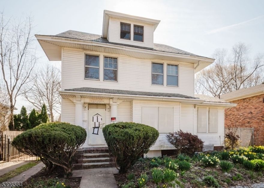 Affordable opportunity in South Orange, NJ. This home sits on good size lot of approx. 8,320 sq. ft. Built approx. in 1919 appears to have approx. 2,390 sq. ft. Occupied Property - DO NOT DISTURB occupants. Check with City, County, Zoning, Tax, and other records to their satisfaction. AS-IS SALE property. Buyer responsible for C/O if applicable. Visual inspection report is available. Onity is free to sell as long as the property is marketed as occupied and any potential buyer is put on notice that the prior owner who was foreclosed on is refusing to move and buyer will be responsible after close to do an eviction if wants vacated.