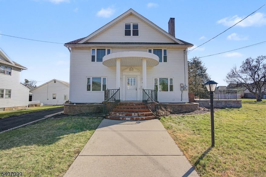 Opportunity is knocking with this Stunning 5-Bedroom, 3 Level Home with Income Potential " Also Available with Adjacent Buildable Lot. This beautifully updated home offers approximately 2,800 square feet of versatile, sun-filled space designed for comfort, functionality, & long-term value. Featuring 5 bedrooms & 4 full baths, the layout is ideal for immediate occupancy or use as a strong income-producing rental. At the heart of the home is an expansive great room with grand fireplace, perfect for entertaining or everyday relaxation. The formal dining room opens to the side patio allowing the interior to mesh with the outside. The chef's delight renovated kitchen showcases stainless steel appliances, an oversized island, & ample cabinetry, seamlessly flowing into a bonus sunroom with gorgeous views of the private, fenced-in yard an ideal retreat for morning coffee or unwinding at the end of the day. Additional highlights include a long private driveway, generous outdoor space, & a detached shed offering charming creative studio vibes. Added Value Opportunity: The adjacent vacant lot MLS 400649 is also available for purchase, presenting a rare dual-strategy investment build new while generating income from the existing home. Together, the parcels create an expansive approximately 150' x 165' footprint, ideal for developers, investors, or savvy buyers looking to maximize return and future potential in a single acquisition.