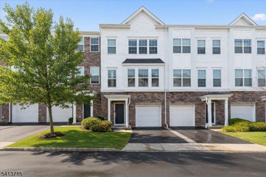 Welcome to this beautifully maintained townhome in the desirable Fox Hollow community of Branchburg. This spacious residence offers 2 bedrooms plus a versatile den/office, 3 full bathrooms and 1 half bath, providing flexible living space across multiple levels.The main level features an open-concept layout filled with natural light from oversized windows high ceilings. The kitchen offers stainless steel appliances, newer microwave, ample cabinetry, and flows seamlessly into the dining and living areas. A deck just off the kitchen provides convenient outdoor space for relaxing or entertaining.Upstairs, the primary suite include closets and a private bath. A second bedroom and full bathroom complete the upper level.The finished lower level includes a full bathroom and a flexible living space featuring retro-inspired (mid-century style) flooring   ideal for a recreation room, guest area, or additional workspace. Prime location with convenient access to major highways including Routes 22, 202/206, and I-287, as well as nearby NJ Transit train service. Close to shopping centers, restaurants, parks, and everyday conveniences.