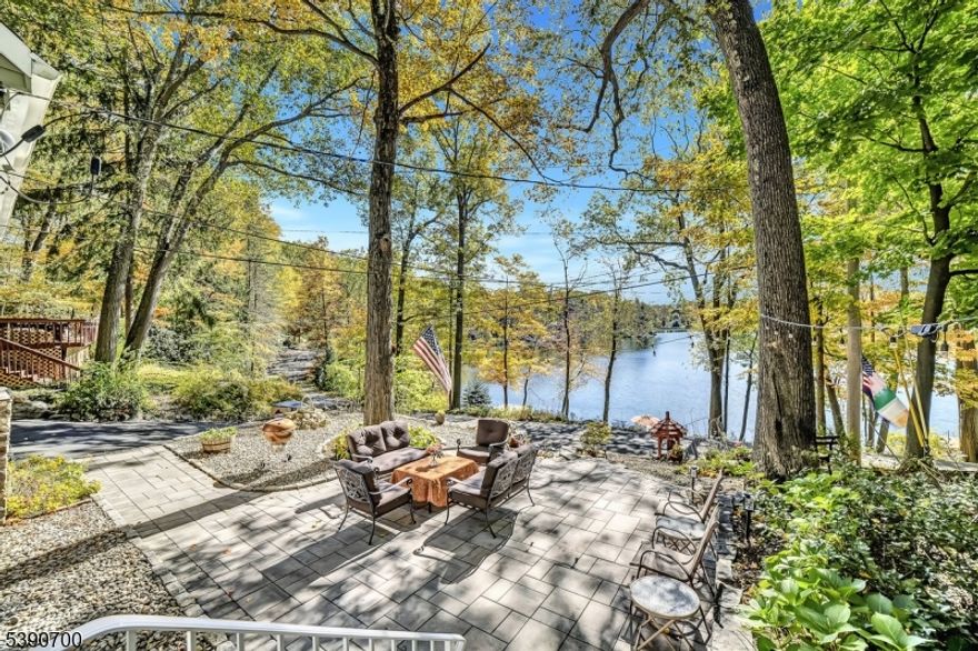 LAKEFRONT LIVING in this FULLY RENOVATED private Gem ideal for a Primary Residence or Short Term / Long Term Rental property offering amazing Year-Round Lakeviews and your very own Dock. Located in highly sought after Resort town Vernon New Jersey within 50 mins from NYC! Upon entry you are greeted with Lakestyle living charm with a Modern touch featuring a large Living Room with cozy stone-faced wood burning Fireplace, Vaulted Ceiling Eat-In Kitchen with wooden accent beam, and awe-inspiring 3-Season Sun Room. Ascend upstairs where you will find 2 spacious Bedrooms, a Full Bathroom with dual vanity sink, stall shower, soaking tub and a walk up attic providing ample storage. This property offers a MASSIVE Backyard and Custom Front Patio overlooking the Lake making this private retreat an Entertainers Dream! Also offering 2 BONUS crawl spaces allowing additional storage for all your Lake Life activities & a Generac Whole House Generator. Highland Lakes Community offers access to over 7 Lakes, Beaches, Tennis & Basketball Courts & strollable walking streets. Amazing Commuter location nearby Route 23 & Major Attractions; such as Breweries, Wineries, world famous Appalachian Trail hiking, Heaven Hill, Pennings & Blue Arrow Farm & year-round Resorts Crystal Springs, Minerals & Mountain Creek offering a Ski Resort, Waterpark, 7 premier Golf Courses, Mountain Biking & much more!
