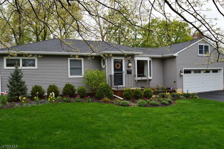 True one-level living in this lovely, lovingly cared-for ranch. Superb cook's Kitchen with adjacent Family Room and Sunroom. A peach of a rental with a bright, clean look and a contemporary feeling with an open floor plan. Close to schools, parks, NYC train and village shops. Recently renovated lower level features wood-look laminate flooring throughout, bright Rec Room with built-ins, Full Bath with stall shower, Office/Bedroom, another Office/Storage/Exercise Room and Laundry area. Large 2-car attached Garage with openers. Fenced yard with backyard Patio. Please note: Photos are from a prior tenant, not the current tenant.