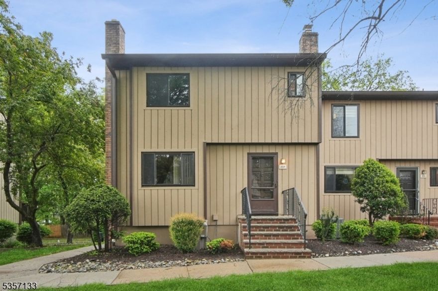 This beautifully updated 3 BD, 2.5 BA multi-level townhome with a full finished basement is nestled in desirable Heathwood Village, just steps from all that Florham Park has to offer. Enjoy spa-like modern bathrooms, fresh paint, central air, and convenient in-unit laundry. The updated eat-in kitchen features stainless steel appliances and ample cabinet space, seamlessly flowing into the dining and living areas. Upstairs, the primary en-suite offers a private retreat, joined by two additional bedrooms and a hall bath. The finished basement adds a spacious recreation area, laundry, and generous storage. You'll love the attached 2-car garage and community amenities including a pool, playground, and tennis courts. Enjoy the unbeatable location near Trader Joe's, Kings, shops, and restaurants. Easy access via Columbia Turnpike to Park Street immediate right into Heathwood Village, follow signs to Unit 25-H.