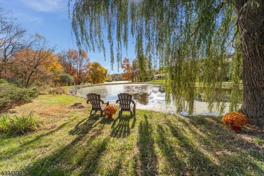 MOVE IN READY, VERY RECENTLY UPDATED, BEST LOCATION WITHIN UNION GAP VILLAGE WITH VIEWS OF THE POND AND THE ONLY CONDO IN THE COMMUNTIY WITH DIRECT ACCESS FROM GARAGE IN TO THE KITCHEN !!!   First floor one bedroom, one bath Applewood model is tucked away in a private setting with tranquil views of the pond from living room and bedroom. Outdoors, the private custom paver patio is partially covered offering the opportunity to enjoy the serenity of nature and the pond throughout the seasons. Updates completed since 2021 include direct entry door from garage to kitchen, new kitchen cabinets with granite countertops, LVP flooring throughout the home, updated bathroom, custom shelving at front door entry and above the laundry area, wraparound custom paver patio and more.  Pool and clubhouse are nearby along with plenty of additional parking.  HOA monthly fees include  pool membership and WATER & SEWER as well as common items such as lawn care, snow removal & trash.  Union Gap Village is nestled in the Hills of Hunterdon yet only minutes to Route 78, convenient access to bus and rail lines less than one hour to NYC, variety of shopping and dining experiences in the area such as quaint Town of Clinton and not far from the river towns of Frenchtown, Lambertville and New Hope. PRIVATE SETTING, CONVENIENT LOCATION, TRANQUIL VIEWS AND MOVE IN READY!!