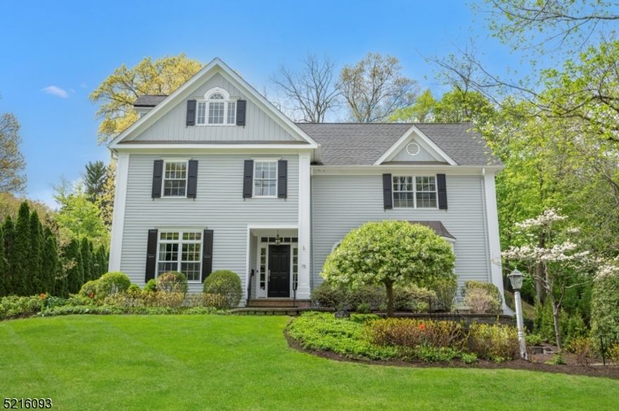 Mint condition William Lloyd 7 bedroom,5.1 bath Colonial combines the beauty of its tranquil setting located on one of the best streets in Madison and the convenience of its close to town location, blocks to Madison's vibrant downtown, restaurants, top schools & NYC trains. Extensive renovations in 2023 since purchase include the Chef's kitchen with SS appliances, new cabinets and countertops, lighting, open to the large Family Room with custom built-ins and fireplace with french doors to patio. A center foyer is flanked by spacious formal rooms: an inviting living room with coffered ceiling, custom bar complete w/wine fridge&formal DR w/custom trim and new powder room.On the second level are 4 generous sized bedrooms including the Master Suite with walk-in closet and a beautiful fully renovated bath in 2023 with spa-like finishes of stone & tile, Kohler sinks and faucets, frameless glass walk-in shower & freestanding tub.  Also on 2nd floor are 2 more baths and laundry room. The third level has 2 more bedrooms and full bath and storage! Lower level includes Media Room/Recreation Room with fireplace, high ceilings, mudroom with closet, hook-up for extra laundry room, full bath, BR/Exercise Room with access to 2 car garage. Park like backyard with 2 tiered blue stone patios, built in gas grill with bar area, fireplace, fenced in level yard. This delightful home is all freshly painted with wood floors refinished 2023 and is turnkey ready and waiting for the fortunate homebuyer.