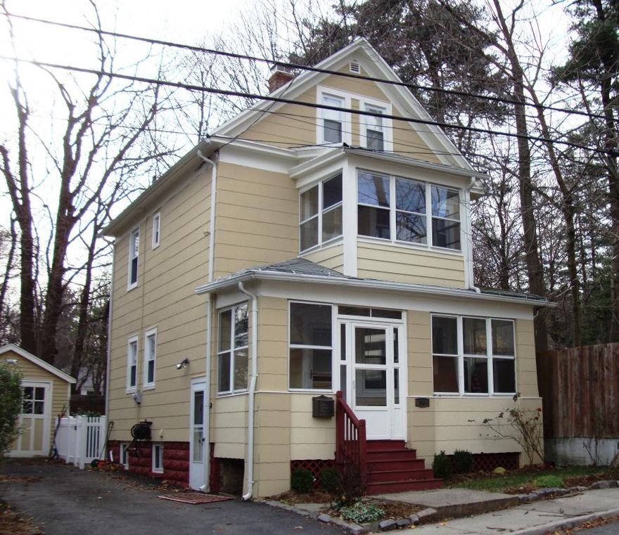 2 family home offering 1.400 sqf each apartment, with extra finished basement in mint condition. Hardwood floors, ceramic tiles, freshly painted, with laundry on ground floor, 1 car garage, 2 additional parking spots on driveway with canopy. 1st and 2nd floors with 6 rooms, 3 bedrooms, 2 baths. Ground floor 4 rooms 1 bathroom. Backyard offers handmade blocks  BBQ with canopy for private bbq and laser. A must seen.