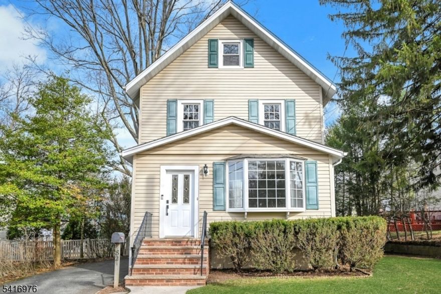 Charming and move-in ready, this beautifully maintained 3-bedroom home offers comfort, flexibility, and an ideal location. The first floor features a primary bedroom with a fully updated bath, providing convenience and privacy. A bright eat-in kitchen flows seamlessly into a practical mudroom, perfect for everyday living. The inviting living room and welcoming entry foyer add warmth and character to the home.Upstairs, you?ll find additional 2 bedrooms and a office /possible 4th bedroom with access to the walk up attic. a newer full bath rounds out the second floor. Freshly painted throughout, the home also boasts new flooring on the first floor, giving it a modern, refreshed feel.Located in a great neighborhood close to shopping, schools, and transportation, this charming home truly has it all ? and it?s just waiting for the perfect buyer to make it their own.