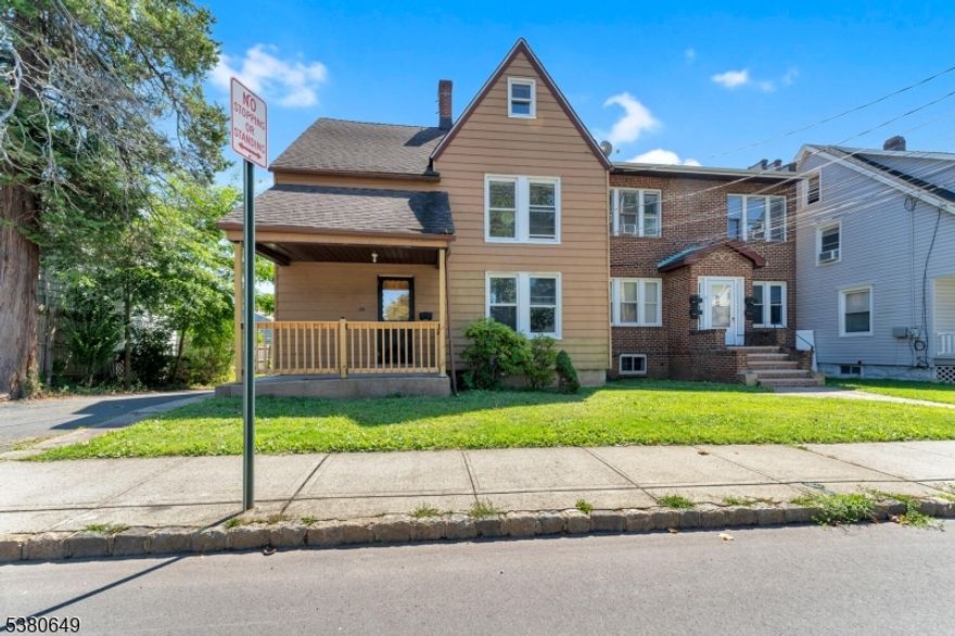 MULTIPLE OFFERS - DEADLINE FOR OFFERS IS TUESDAY 1/13 AT NOON  opportunity! This unique property offers FIVE income-producing units all on one parcel, making it an ideal addition to any portfolio. The package includes four 1-bedroom apartments with a passing DCA inspection plus a detached single-family home, providing a versatile mix of rental options to attract a variety of tenants.The four apartments are well-proportioned, each with a comfortable living room, bedroom with a flex room (office/walk in closet), kitchen and bath. The single-family home offers flexibility, perfect for an owner-occupant, or long-term tenant. New flooring in some rooms and basement, updated electric. Together, the property can provide steady rental income with the added benefit of diversification across multiple units. Whether you're looking to expand your portfolio or start with a strong investment, this property checks the boxes: multiple units, income potential, and long-term value. Located near shopping, dining, and commuter routes to NYC - Opportunities like this don't come along often " five units, one property, and endless potential. 4 units are occupied with long term tenants, now month to month and rent controlled. Home is NOT under rent control -Separate utilities for all - natural gas, 1 newer apt furnace -  some updated windows. Owner pays water/sewer for apts only. Selling as-is.  Buyer to get town inspections. Flood insurance may be required.