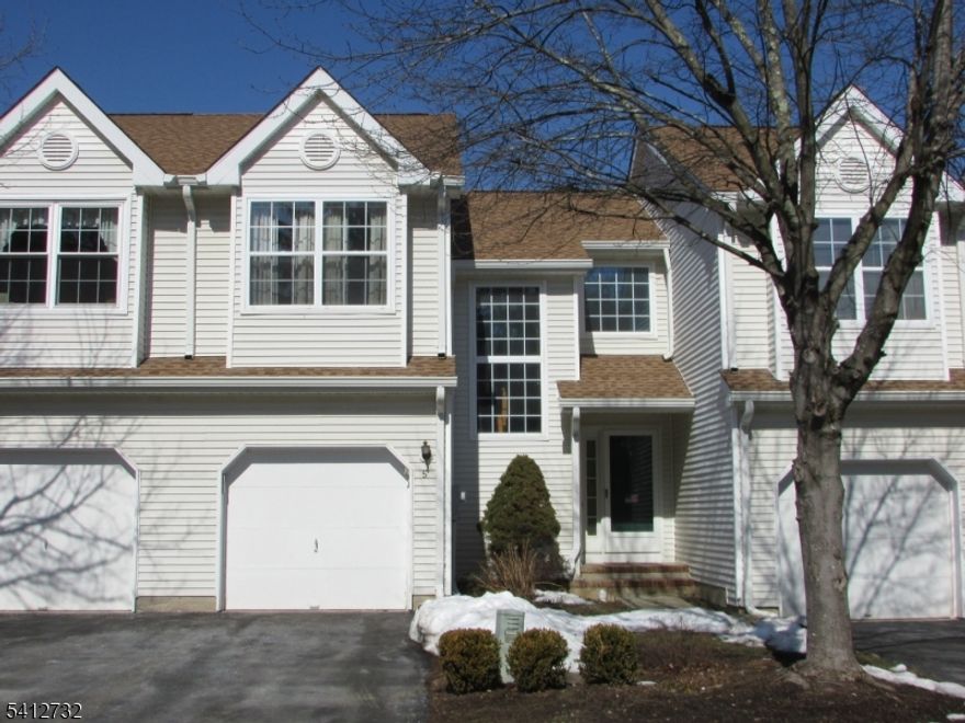 Why rent when you can purchase? Wonderful 2 bedroom townhouse, close to all major roadways, nearby skiing, golf courses, spa, hiking trails, antique shops and State parks. The main level of this property offers a bright and airy 2-story entry foyer, beautifully updated kitchen with granite counters, separate dining area, living room with fireplace and sliders to patio, powder room and a one car garage. The second floor features 2 bedrooms and 2 full baths, plenty of closet space, and a conveniently located laundry area. Full basement with poured concrete foundation can be used for storage, or easily finished for extra living space. Town water/sewer, natural gas. Townhouse and appliances to be sold in "as-is" condition with no known issues.