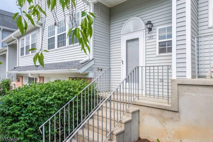 Tremendous value compared with recent sales!  Oak Hill townhome with garage and basement is located 5 minutes to Rt. 80 and 5 minutes to all that Hackettstown has to offer - shopping, dining, Centenary College, NJ Transit train, commuter bus to NYC, theaters and more!  Features include eat-in kitchen with cathedral ceiling and hardwood floors, spacious living room with wood burning fireplace and dining room.  Full unfinished basement offers numerous options.  Two spacious bedrooms, including primary with huge walk-in closet, full bath with soaking tub and shower complete the second floor.  Central air unit new May 2022. **Interior freshly painted!**