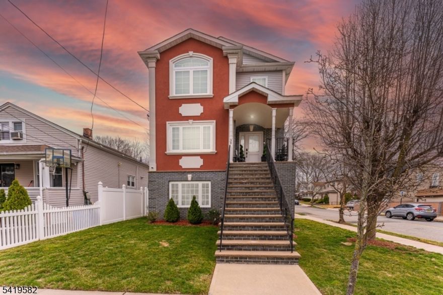 Beautiful single-family home offering 4 bedrooms, 2 full bathrooms, and 2 half bath with a spacious and functional layout. The ground level features a 2-car garage, laundry room, recreation room, and powder room. The first floor offers a bright living room, eat in kitchen, office/optional bedroom, and a family room with sliding doors leading to a balcony overlooking an incredible, spacious backyard perfect for entertaining. The second floor includes a primary suite with a walk in closet, a spa-like bathroom with double vanity, jacuzzi tub, and stand up shower, two additional bedrooms, both with walk-in closets, a full bathroom, and access to the attic. (Seller is willing to negotiate furniture with purchase). Don't miss out on this stunning home!