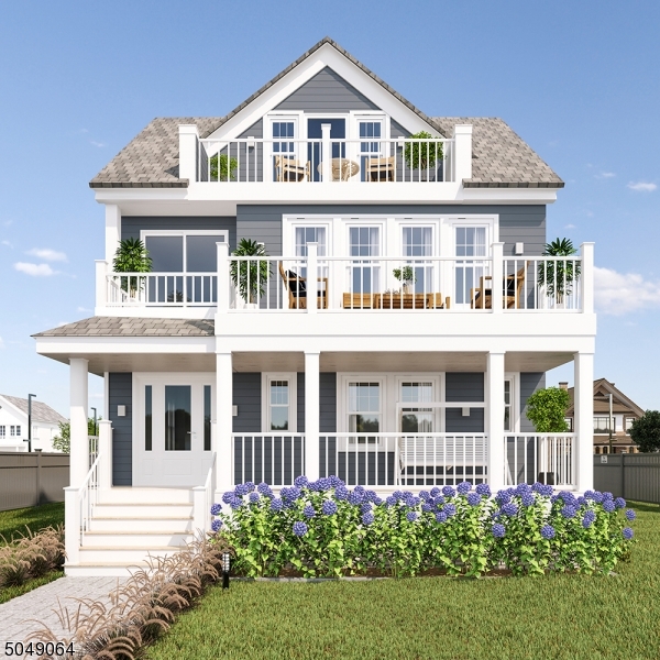 BRAND NEW - Just 3 lots to the beach w/ Ocean Views in one of the hottest shore towns! Now is the time to select finishes and work with a premier local builder in creating your dream beach home. Over 3,400 sq ft of living space, Basement, Attached Garage, ELEVATOR for easy access to all 3-Levels of Luxury Living, hardwood throughout, Anderson 400 series windows, open-concept 2nd level, chef's kitchen , family room w/ fireplace, not in a flood zone (X-Zone), multiple porches and balconies. Some photos are from previous homes built by the same builder. Enjoy the summer breeze & ocean views to fully enjoy the Jersey Shore lifestyle. Centrally located near excellent restaurants, marina for boating, dining, or watching the sunset, easy commuting with GSP & train to NYC. Take action today!