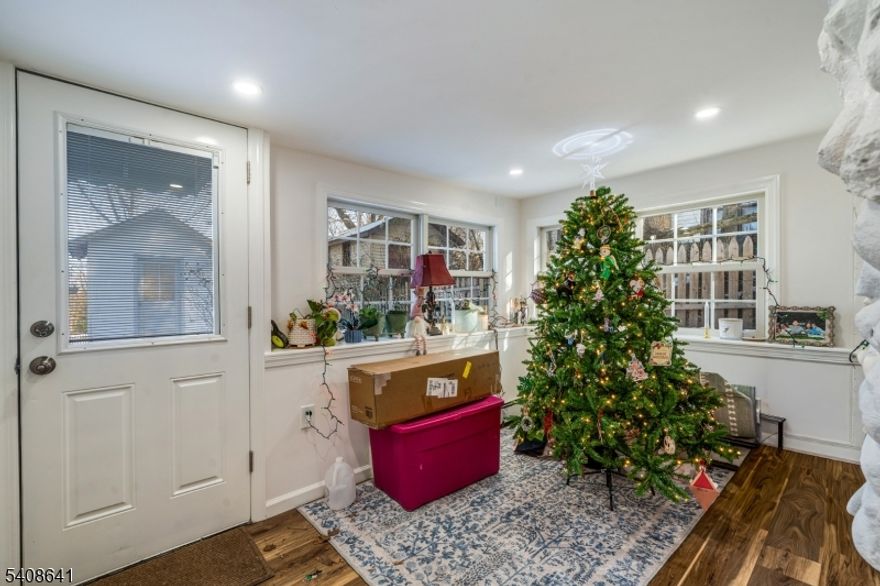 Charming home in Towaco (Montville Township) situated on a quiet street, this 2-bedroom, 2 bath home sits on a 50 x 200 fully fenced -through lot with public water, sewar and low taxes.  All within the highly desirable town.  An excellent alternative to apartment living, this property offers strong upside with some updating or a rate opportunity for a buyer to expand, remodel, or customize to fit their vision.  The deep, lot provides ample space for future improvements, outdoor living or an addition.