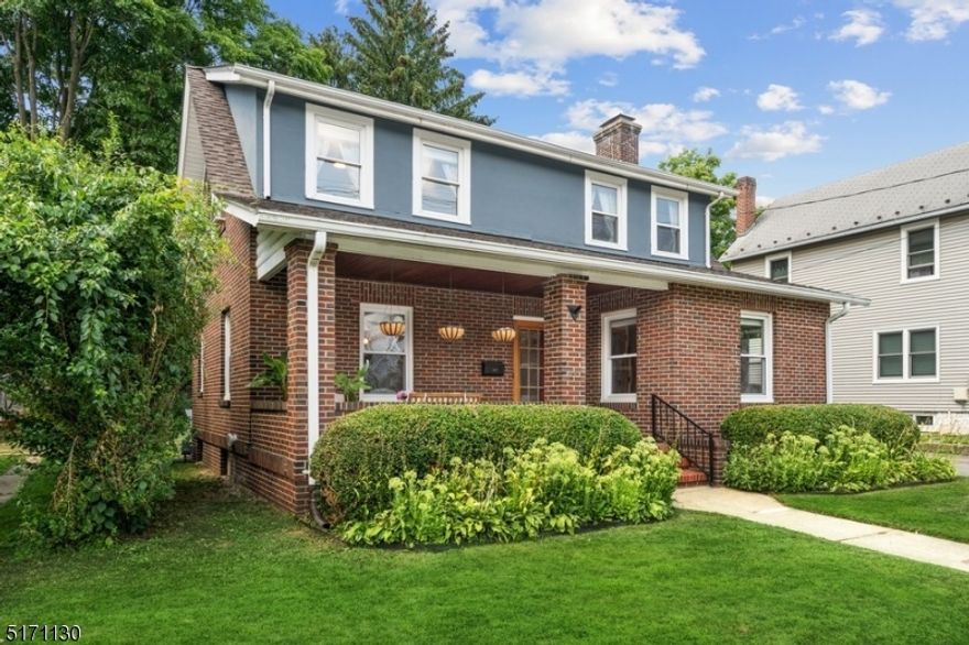 IMPRESSIVE, RENOVATED, light and bright colonial is waiting for you!! You will be invited by spacious, front porch to come in!  First floor offers large living room with a wood burning fireplace; dining room, beautiful kitchen with white cabinets and stainless steel appliances, updated bathroom; mud room.  Second floor features master bedroom with walk-in closet, two additional bedrooms with large closets, renovated bathroom.  Full, unfinished, walk-out basement provides plenty of opportunities!  Large windows letting in lots of natural light, hardwood floors, and so much more will make you want to stay!! Private, leveled backyard with a covered patio, one car detached garage with additional space above for you to use complete the picture of the wonderful property.  Come and  you will want to make it your home!!