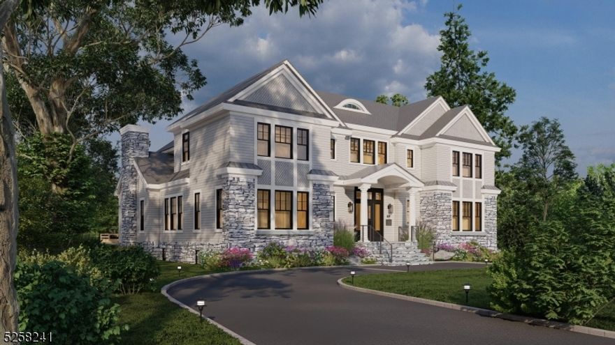 NEW CONSTRUCTION, This 7500 sq ft 7 bed/6.1 bathroom Colonial offers a perfect blend of timeless elegance and modern luxury. Nestled in the prestigious Hartshorn neighborhood of Short Hills, the house is just minutes from the mid-town direct train to NYC, top rated schools, downtown Millburn, the Mall at Short Hills and Rt 24.  The 0.71 acre flat lot offers a circular driveway, 3 car garage, outdoor living space and ample room for a swimming pool. The open concept floor plan boasts 10' ceilings on the first floor and 9' on the second floor.   The first floor features a double height foyer, chef's kitchen with Sub-Zero and Wolf appliances that opens to the family room, guest suite, dedicated office/study, mudroom and a butler's pantry.  On the second floor, the nearly 950 sf primary suite offers a vaulted ceiling, fireplace, huge dressing room, coffee station and spa like marble bathroom.  The second floor also includes 4 additional bedrooms, 3 bathrooms and a laundry room.  The lower level has an au pair suite, rec room with a bar and wine cellar as well as space for a gym and media room.  Currently under construction with an estimated completion date of the fall 2024 there is plenty of opportunity to customize the design to your own specifications.  Location, design and quality, your dream home awaits.