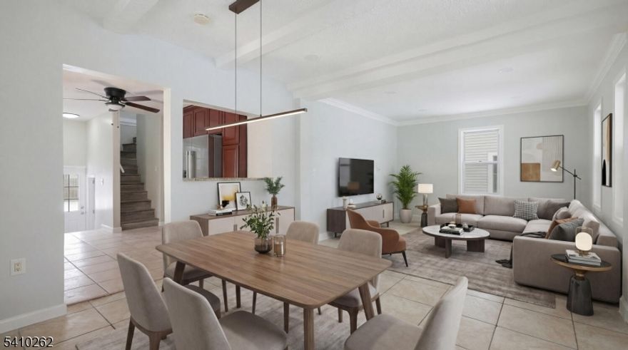 COMMUTERS DREAM EXCEPTIONAL CUSTOM CAPE NESTLED ON A PREMIERE TREE LINED STREET IN MIDDLESEX TOWNSHIP WITH BEAUTIFUL INTERIOR FINISHES AND VERY LOW TAXES. This 3/4 Bedrooms / 2 Baths Property has it all, Main floor features Large Living Room with OPEN concept, recessed lighting and tile flooring all open to the eat in kitchen with granite countertops, professional stainless steel appliances, backsplash and glass doors overlooking both the front open porch and larger than normal fully fenced backyard with a large primary bedroom suite with a spa like bathroom and walk in closet to complete. The 2nd floor features two additional large bedrooms with lots of storage, a full bathroom and separate seating area that can double as the 3rd bedroom. Semi finished Lower level can be used as au pair/ in-law suite with additional 5th bedroom, laundry hook up, playroom, game room, lots of storage space and walkout to a larger than normal private backyard perfect for all outdoor activities. Property is in close proximity to major highways, dining, shopping and all township attractions. This home will surely impress just unpack Selling in as is condition with no known issues.