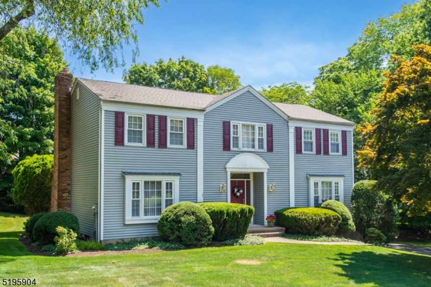 End of cul de sac, walk to charming downtown and Grove Street Park, well maintained colonial!  Lovely center hall with hardwood flooring, family room with wood burning fireplace, kitchen with quartz countertops, partially finished basement, spacious bedrooms, deck overlooking private yard.  Chester schools and West Morris Mendham High School with IB program.