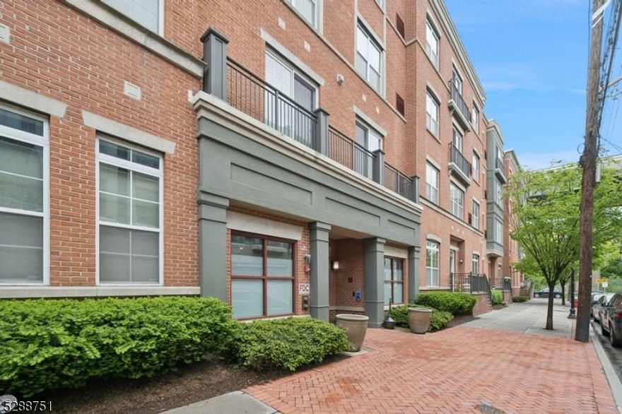 LUXURIOUS, BEAUTIFUL, SPACIOUS, LIGHT, AND BRIGHT CONDO IN DOWNTOWN JERSEY CITY at Crescent Court Condominiums built by K. Hovnanian in 2010 is awaiting you!! Prepare yourself to be impressed when you enter this third-floor unit and see an open concept space featuring living room, dining room and amazing kitchen with granite counter tops and stainless-steel appliances. Primary suite offers full bath with double sink, large shower; walk-in closet. There is a second bedroom (or office " choice is yours); main bath, laundry, 10 feet ceiling, large windows, ecological cork flooring acting as sound insulator, new a/c, new hot water heater. Building offers elevator access, beautiful outdoor courtyard for entertainment, one deeded parking with additional storage. You will enjoy vibrant Downtown Jersey City, restaurants, shopping, location near Path, and highways. It is all there for you!!