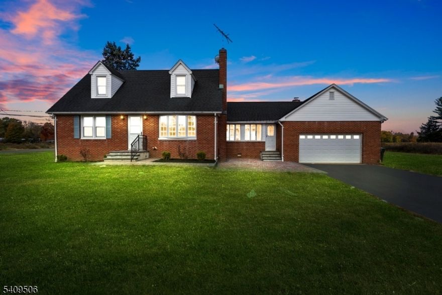 Step into this newly renovated Cape Cod style home that perfectly blends classic charm with modern updates. Situated beautifully on a corner lot, this residence offers an incredibly spacious feel with nearly two acres of land, providing ample room for privacy and outdoor enjoyment.Inside, you will find four spacious bedrooms and two full updated bathrooms, ensuring comfort and convenience for everyone. The bright and inviting layout includes a dedicated formal dining room perfect for entertaining, and a delightful eat-in kitchen featuring all-new stainless steel appliances. The home also boasts a full, open basement ready for your storage needs or future finishing plans.Practicality is enhanced by an oversized, one-and-a-half car garage and a long driveway, offering plenty of parking space. Commuters will appreciate the short commute into NYC and easy access to major highways. Best of all, you are just moments from the vibrancy of downtown Princeton, including local parks, highly rated schools, places of worship, and a fantastic array of shopping and dining options. This is an exceptional opportunity to own a meticulously updated home in an unbeatable location!