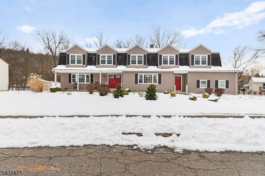 Welcome to 11 Northgate, updated 4 bedroom home on a quiet residential street featuring a modern kitchen with stainless steel appliances , granite countertops and a nice size dining room, hardwood floors throughout, a large bright living room with abundant natural light. The family room includes a wood-burning fireplace for cozy evening at home.. 1/2 bath and laundry room completes the 1st floor . Upstairs offers 3  bedrooms, a full bath plus a primary suite with walk-in closet and full bath. Full finish basement has a large entertainment with a pool table.  Enjoy a fully fenced backyard with an in-ground pool, perfect for outdoor living. Two car garage is also included.. this house has it all.