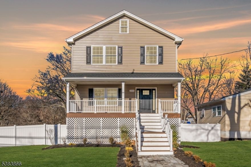 Come view this beautiful brand new construction colonial house custom built from the ground up! This house features close to 2700 square feet of living space plus an unfinished ground floor of additional 1000 SF. Walk up to the first floor, and be greeted by a grand 2 floor entry way foyer, followed by the spacious living room, half bath, dining room, large kitchen and bonus second kitchen! Off the kitchen you can open the sliding door which leads down to the spacious backyard and side yard! Come up to the second floor where you have 4 spacious bedrooms, 2 bathrooms, (including a master suite with it's own bathroom and walk-in closet) and the laundry room conveniently located on the second floor. This house features hardwood floors throughout the house, and a tankless water heater among many other upgrades. This property qualifies for the Community Advantage Program, which offers a discounted interest rate plus a grant for qualified buyers! Come make this house your dream home!