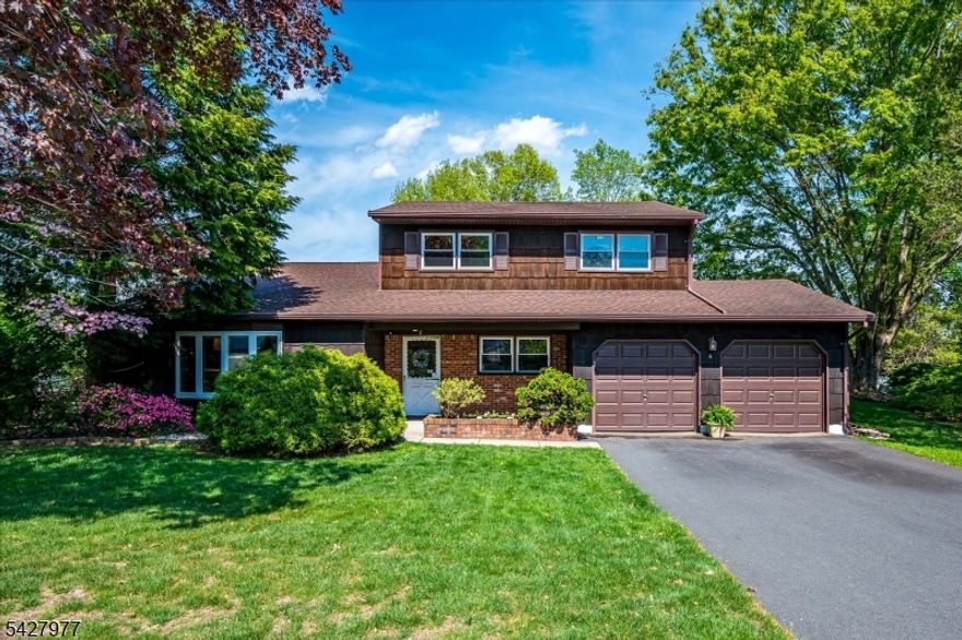 Welcome to 4 Caldwell Court, a charming well maintain 4 bedroom, 2,5 bath in a Cul-de-Sac Split level  perfectly situated in a quiet, neighborhood. This home offers a rare combination of privacy and convenience, with schools, shopping, parks and major highways. A bright living room, open to dining room and eat-in kitchen, the family room area is perfect facing patio and backyard. 3 well-sized bedrooms upstairs main room W private bath. 4th bed on first floor for guests or home office. Hard Wood Floor Under Carpet. The partial basement offers great potential for future recreation space, storage, or a workshop. Outside, enjoy the peaceful setting with a private yard ideal for relaxing or entertaining, ready for your personal touches to make this home truly your own. Multiple offers received. The seller is requesting Highest & Best offers by Wednesday May 6th at 3:00 PM.