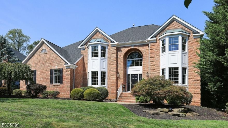 Fantastic move in ready Center Hall Colonial located on a quiet cul de sac street in a highly sought after neighborhood in Basking Ridge.  The newly renovated kitchen features stainless steel appliances, prep island, and a bright and airy eat in kitchen space, complete with a skylight, and sliding glass doors that lead onto the deck.  Artisan craftsmanship can be found throughout the home with elegant wood trim finishes, and a custom built in bookcase in the living room.  The 1st floor bedroom/office boasts a walk in closet, and French doors that open up to the living room.  A tranquil retreat can be found in the primary suite that is highlighted by loads of natural light, vaulted ceilings, an expansive sitting room, along with a newly upgraded spa like en suite.  The lower level presents with plumbing fittings for a potential bathroom, tall ceilings, and walk out access to an outdoor patio area.  Mature and lush landscaping offer serenity and privacy while relaxing in the backyard area.  Located in an excellent school district, and within close proximity to walking paths, golf course, and highways 78/287/202/206.