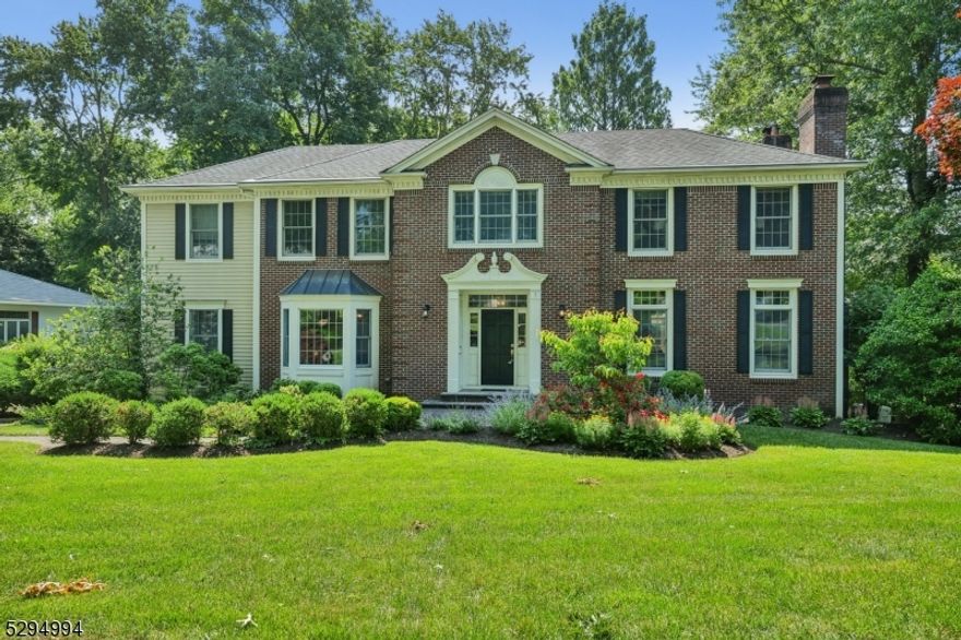 Welcome to this Stunning Center Hall Colonial in the sought after Rolling Hill Section of Chatham Township. Prepare to be amazed at this 6 bedrooms, 5.1 bathroom, finished walk-out Basement . Gracious floor plan, High Ceilins, Abundant Windows, Hardwood Floors through out 1st and 2nd floors. Basement easy to maintain laminate floor.  2 Gas Fireplaces 1st floor Living Room and Family Room. Impressive Renovated white kitchen with Granite Counter/Center Island. 1st floor bedroom, Full Bath, Laundry. French Door to Renovated Trecks Deck. Generous Leveled Backyard with Wood Fence