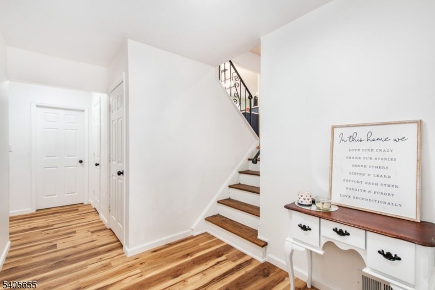 Welcome to this move in ready split level home in the highly sought after Clover Hill section of town, where updated interiors meet everyday convenience. With 4 spacious bedrooms, 1 full and 1 half bath, and a one-car garage, this home offers the flexibility today's buyers need, whether you're growing, working from home, or hosting. The newly renovated interior features hardwood floors and tile throughout, while the updated eat-in kitchen offers quartz countertops and stainless steel appliances, creating a clean, modern centerpiece that naturally becomes the heart of the home. Both bathrooms have been stylishly updated, allowing you to move right in with confidence. Step outside to a large, fenced backyard with a deck ideal for entertaining, pets, play, or simply unwinding in your own private outdoor space. Set in one of the area's most desirable neighborhoods and just minutes from schools, shopping, and major highways, this home offers the rare combination of location, condition, and lifestyle that buyers are searching for right now. Homes like this don't come up often in Clover Hill and when they do, they don't last!