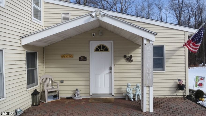 Nestled in the serene Sourland Mountain area, this charming cabin-style home, originally built in 1850 and beautifully renovated in 2023, offers a perfect blend of historic character and modern comfort. With 1,679 square feet of thoughtfully designed living space, this residence is ideal for those seeking a peaceful retreat surrounded by nature. Step inside to discover a warm and inviting atmosphere, highlighted by a spacious family room that flows seamlessly into the eat-in kitchen. The kitchen is equipped with essential appliances, including a refrigerator, electric oven/range, microwave, dishwasher making meal preparation a breeze. The dining area is perfect for hosting gatherings,This home features three cozy bedrooms, including an entry-level bedroom that offers flexibility for guests or a home office. The two full bathrooms are designed for relaxation, featuring a combination of a tub shower and a walk-in shower, ensuring comfort for everyone. The interior boasts charming built-ins and a curved staircase that adds character to the space.. The property sits on an expansive 10.64-acre lot, providing ample outdoor space for gardening, recreation, or simply enjoying the tranquility of nature. The detached garage offers convenient parking and additional storage. This residence is not just a house; it's a place to create lasting memories. Experience the charm and comfort of this unique cabin-style home in the heart of Sourland Mountain.