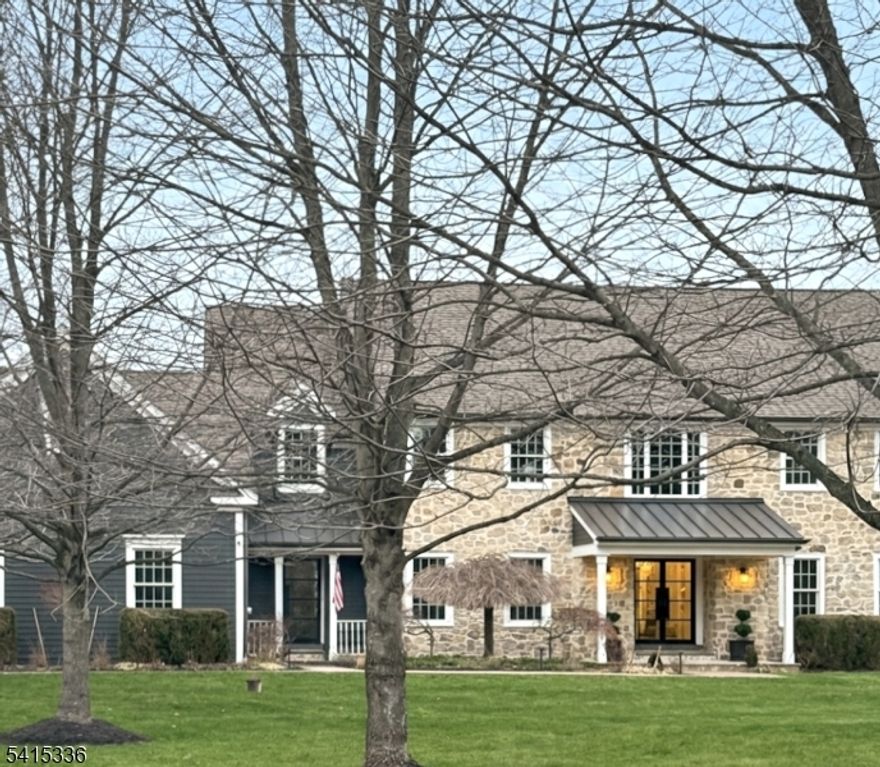 2025 Full-scale renovation. 5-bedroom, 3-acre estate blending farmhouse aesthetics with new-build infrastructure. Prime location near Rt-78. Interior highlights: designer kitchen, Subzero refrigerator, Italian induction range, new custom doors and millwork throughout. Systems: new HVAC, high-efficiency boiler, electric water heater, updated electrical and EV-ready charging station. Exterior: new roof, copper gutters and 12x25 gunnite pool with automatic cover. A move-in ready property offering comprehensive mechanical upgrades and high-end finishes for worry-free living and peace of mind.