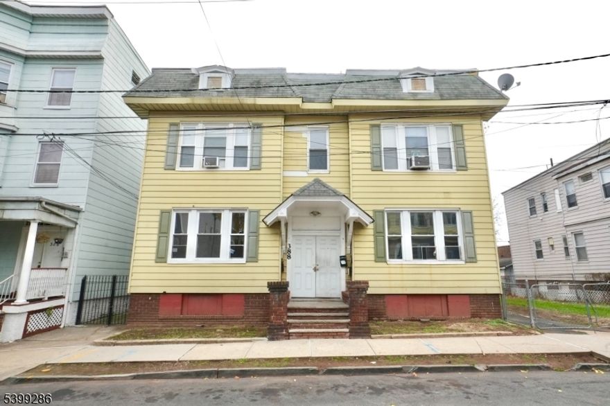 Located in the Weequahic Section of Newark, this well-situated four-family property sits on a 72x100 lot in a C1 Commercial Zone,offering strong rental potential with separate utilities and flexible occupancy options. One unit is currently vacant, providing animmediate leasing opportunity or an excellent option for an owner-occupant. The other three units are tenant-occupied, deliveringinstant rental income. Conveniently positioned near parks, restaurants, shopping, public transportation, major highways, and offering easy access to NYC. A solid addition to any investment  portfolio.