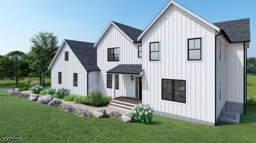 This stunning piece of land located at 184 Hickory Tavern Rd in Long Hill Township is a blank canvas ready for your dream home to be built upon it. Situated on a spacious lot size of 21,693 sq. ft. (1/2 acre " home building site ), this property offers plenty of room for endless possibilities. With a proposed modern farmhouse home type as currently designed or build to suit upon the Land/Lot, this property allows you the freedom to design and build the home of your dreams from the ground up. Proposed home design offers approximately 3,100 sq. ft. of finished living space with 4 to 5 bedrooms and 4 1/2 baths. It features a custom fireplace, architectural foyer with oak and iron railings, hardwood floors in the master suite and first floor, and beautifully carpeted bedrooms. Energy-efficient elements include Anderson High Efficiency Windows, R-38 ceiling insulation, R-15 wall insulation, Energy Star components, a 92% high-efficiency natural gas HVAC system, 14 SEER central air, and a high-efficiency hot water system. Additional features include 200-amp electrical service, three programmable thermostats, technology wiring for phone and internet, and an optional central vacuum system. Take a look at the proposed modern farmhouse home type as currently designed or build to suit your needs. Builder will work with you to make this your dream come true. Don't miss out on this incredible opportunity to create your own oasis in the heart of Long Hill, NJ.