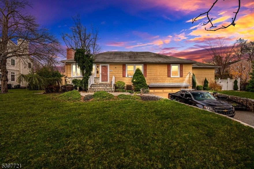 Step into this beautifully maintained ranch offering effortless single-level living with 4 bedrooms, 1 full bath, and 3 convenient half baths. Set on an impressive 125 x 125 lot, this property provides exceptional space and endless potential! Whether you're looking to enjoy it as-is or envisioning the opportunity to build your dream home in one of Florham Park's most sought-after neighborhoods. Inside, you'll find a spacious, welcoming layout with a finished basement perfect for recreation, storage, or future customization. The two attached garage adds everyday convenience, while the backyard is a true highlight, featuring a large in-ground pool, expansive patio space, and plenty of room to entertain or unwind.Perfectly positioned near top-rated schools, parks, shops, and major commuter routes, this home offers comfort, convenience, and incredible value. A rare chance to secure a well-loved property on a premier lot, do not miss this!