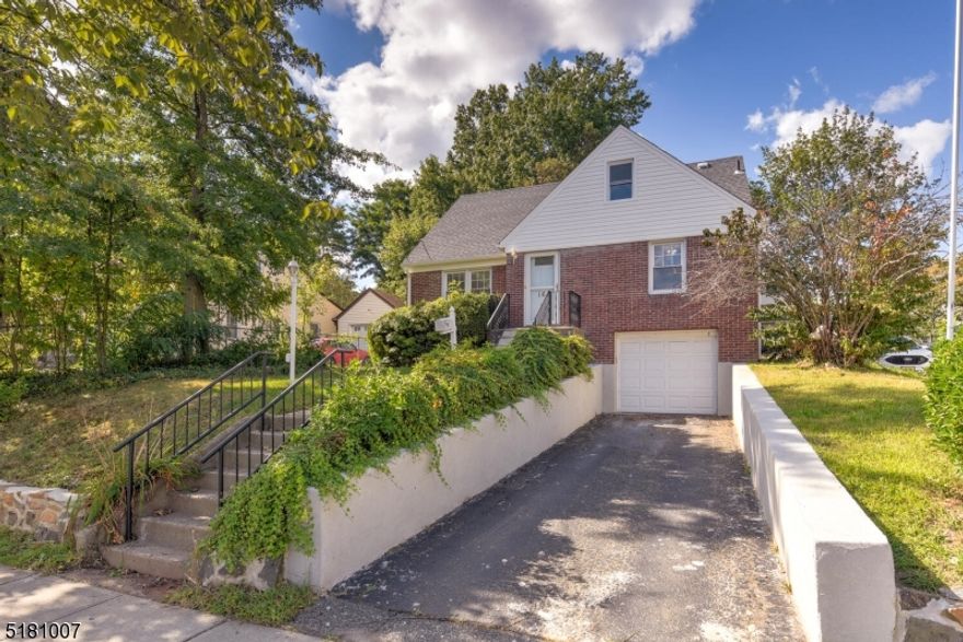 This Cape Cod home, newly renovated in 2022, is located in a quiet tree-lined neighborhood overseeing the city skyline with only a short distance to schools, shopping, restaurants, MetLife Stadium, American Dream Mall, and approximately 15 miles to NYC. It boasts an entertainment-size living room, formal dining room, 2 sizable bedrooms, and a spacious kitchen on the 1st floor.  Relax or entertain on the patio easily accessed from the noteworthy kitchen. The 2nd floor compliments the 1st floor with an additional large bedroom and a half walk-in closet. The Basement is fully finished with a half bathroom, rec.room, family room, and walkout to the garage.   Imagine yourself the next owner of this breathtaking, move-in ready home!  Further imagine your transformed lifestyle in this nothing-short-of-spectacular abode.