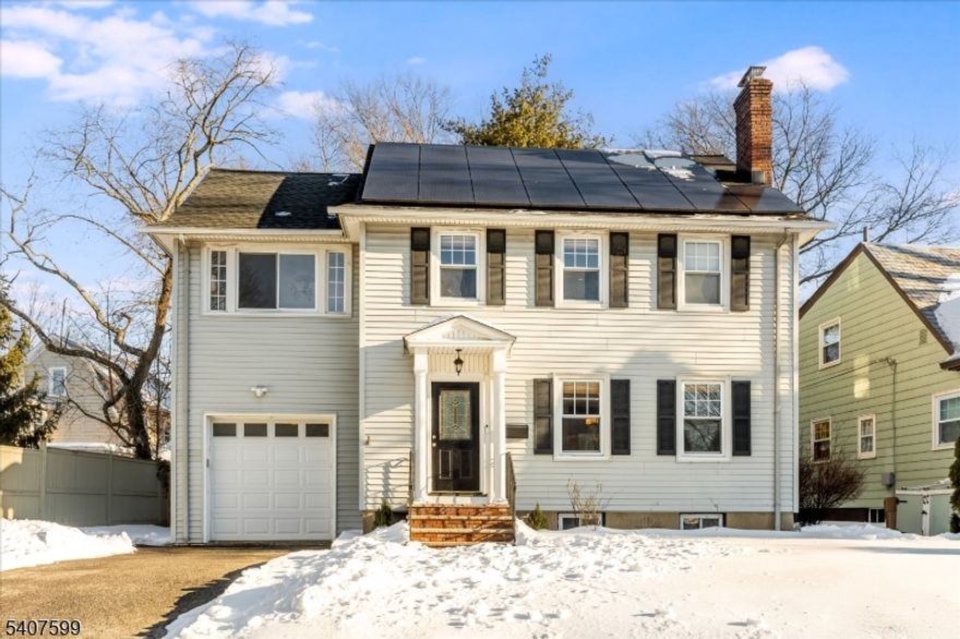 Welcome home to this charmingly updated Single-Family Colonial. The perfect landing spot for those looking to experience the best in suburban living with an easy commute to NYC. An inviting open floor plan and abundant natural sunlight lead into spacious living areas, providing a nice flow for living, working, and entertaining. The large living room features beautiful hardwood floors and a cozy fireplace, opening to a spacious dining room, and entrance to the three-seasons sunroom, a seamless transition to the beautiful and private outdoor space. Chef's kitchen features sleek granite counters and quality stainless steel appliances. The second floor is complete with three bedrooms, newly renovated full bath, and a large bonus room perfect for playroom, office, or hangout space. The fourth bedroom can be found on the third floor. Outside, enjoy a beautiful lot with a lush green yard, complete with a lovely paver patio perfect for private relaxation or al fresco dining. Energy-efficient solar panels, and an unfinished basement with full bath. Located just moments from Downtown South Orange, the train station, restaurants, schools, and parks, this updated colonial offers both comfort and convenience in a premier location. Open to both furnished or unfurnished lease.