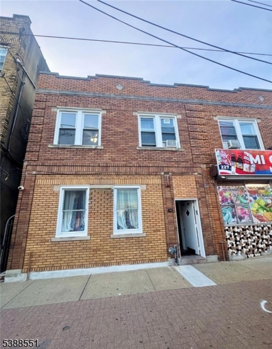 Step into this beautifully refreshed 2nd-floor unit, where comfort meets convenience. As you enter, you'll immediately notice how spacious and bright the home feels, with freshly painted walls and new windows enhancing the clean, modern look. The entire unit has been professionally cleaned and thoughtfully updated, making it truly move-in ready. The heart of the home is the stunning kitchen, featuring all new appliances and custom cabinetry. Just off the kitchen, a spacious dining area provides the perfect setting for meals, gatherings, or entertaining guests. The unit offers 2 generously sized bedrooms, each with ample space and plenty of natural light. Street parking adds extra convenience in this well-situated home. Whether you're commuting or running errands, the location couldn't be more ideal. For an easy commute to New York, a bus at the corner takes you directly to the train station at Midland and Passaic Street. Just minutes from NJ-NY transportation and close to local shops and stores. Don't miss the opportunity to live in a freshly updated space that blends comfort, style, and accessibility.