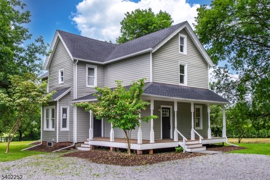 Discover the charm of this thoughtfully designed modern farmhouse, a serene retreat nestled on expansive acreage. Step onto the inviting wrap-around porch, ideal for enjoying morning coffee or evening sunsets amidst breathtaking natural views. The heart of the home is an open-concept great room and kitchen, featuring a large island, a cozy breakfast nook, and seamless flow for family comfort and entertaining. The versatile floor plan includes a luxurious master suite and three additional bedrooms, offering ample space and flexibility for a home office, guest suite, or hobby rooms as needed. Become a golf enthusiast at High Point Golf Course or The Bend Golf Club. Minutes away from high point state park, featuring miles of scenic hiking trails tranquil lakes and a variety of recreational outdoor activities.