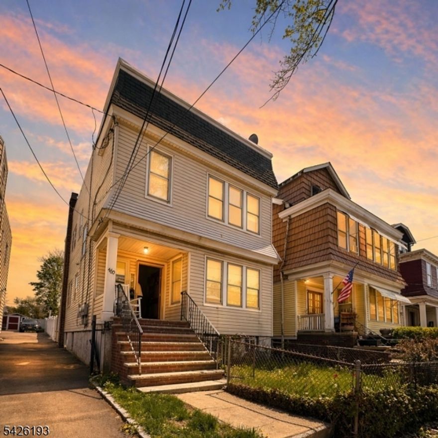 Opportunity knocks in Irvington! This well-priced two-family home is perfect for a first-time homebuyer or investor looking for income potential. Featuring 4 bedrooms and 2 full bathrooms, with a full finished basement BONUS with a half bath. Featuring high ceilings, large windows and hardwood flooring. This property offers a flexible layout ideal for house hacking or adding to your portfolio. Live in one unit and rent the other, or maximize it as a full investment. Fantastic location across the street from Vailsburg Park and conveniently located near transportation, shopping, and local amenities, this home offers both value and opportunity. Don't wait, at this price, it won't last.