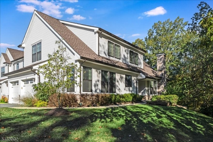 Nestled in the premiere High Pointe at Panther Valley community, this stunning 3-bedroom, 3.5-bathroom end-unit townhome offers approximately 2,283 sq. ft. of modern living space surrounded by serene woods. Enjoy an open-concept living room anchored by a gas fireplace, natural light and forest views. Kitchen with upgraded "Espresso" wood cabinetry, granite countertops, a large pantry, and a separate dining area perfect for watching the sunrise. First-Floor Primary Suite: featuring two walk-in closets and an ensuite bath with double sinks, granite counters, and a large tiled shower with glass enclosure. Versatile Second Floor: Includes two additional spacious bedrooms, a full bath, a loft family room, and a dedicated step-up office space. Finished Walkout Basement: with a recreation room, a full bath, and storage, with direct access to a private ground-level patio. Located in the prestigious, gated community of Panther Valley, residents enjoy a resort-style lifestyle with access to world-class amenities: Three beautiful swimming pools, tennis and pickleball courts, basketball courts, and multiple playgrounds. Two sparkling lakes and scenic walking paths just steps from your front door, including a nature trail directly across the street. Optional membership to the Panther Valley Golf & Country Club. Proximity provides easy access to Routes 80, 46, and 206 for commuting. This home is perfectly positioned on a dream lot, surrounded by woods on three sides for maximum privacy.