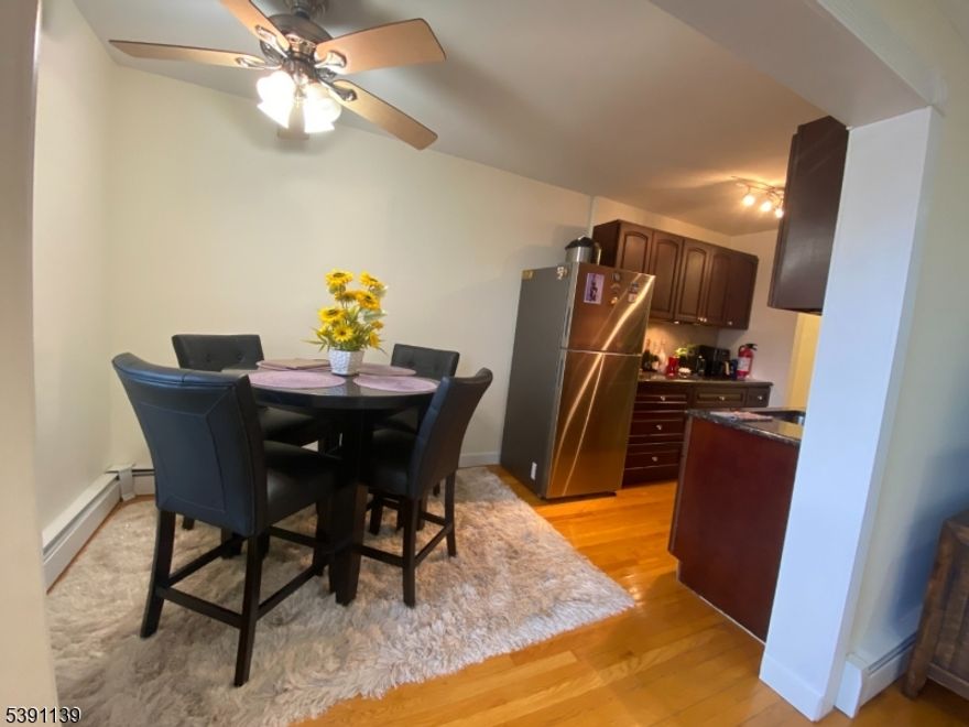 gated Co-op Community.  This exceptional unit offers a perfect blend of modern living and community charm, making it an ideal retreat for comfort and convenience.  Clubhouse with gym, 2 pools and room to relax in the all-purpose room with Wi-Fi, pool table and tv. BBQ at the pool area.  Elegant wood flooring in the kitchen and living room.  Kitchen boasts sleek stainless-steel appliances, granite countertop. Appliances and AC are new. The spacious bedroom will fit a king size bed.  The bathroom has been updated.  The complex is located near all major highways and easy access to New York.  Monthly maintenance fee $387.00 Monthly Taxes $285.60 plus $25.00/parking.  Documents income of $56,000.00 is required to qualify.  Board approval and interview.  This unit is a must see.