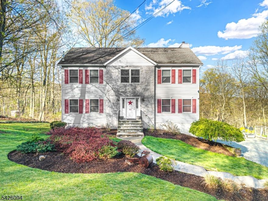 Meticulously maintained by its original owner, this 3/4 Bedroom stately colonial home offers timeless craftsmanship and a true sense of Your own Private Retreat. Set on a peaceful property with seasonal mountain views, the home blends classic architecture with a warm, inviting atmosphere. Inside, every space reflects pride of ownership   from the well-kept finishes to the thoughtful layout designed for both comfort and entertaining. Large windows frame natural surroundings, bringing in soft light and glimpses of the changing seasons. Outdoors, the property provides a tranquil retreat, ideal for quiet mornings, evening unwinding, or simply enjoying the beauty of nature right at home from your double decks, huge yard and peaceful firepit. A rare opportunity to own a lovingly cared-for colonial that radiates grace, privacy, and enduring charm. Ideally located close to premier year-round amenities including Mountain Creek, local farms and markets, wineries, craft breweries, and award-winning golf courses.  3 Bedroom Septic System, New HVAC system, 2 units, 3 year old Water Heater, High Efficiency. Newly Paved Driveway. Generator Switch