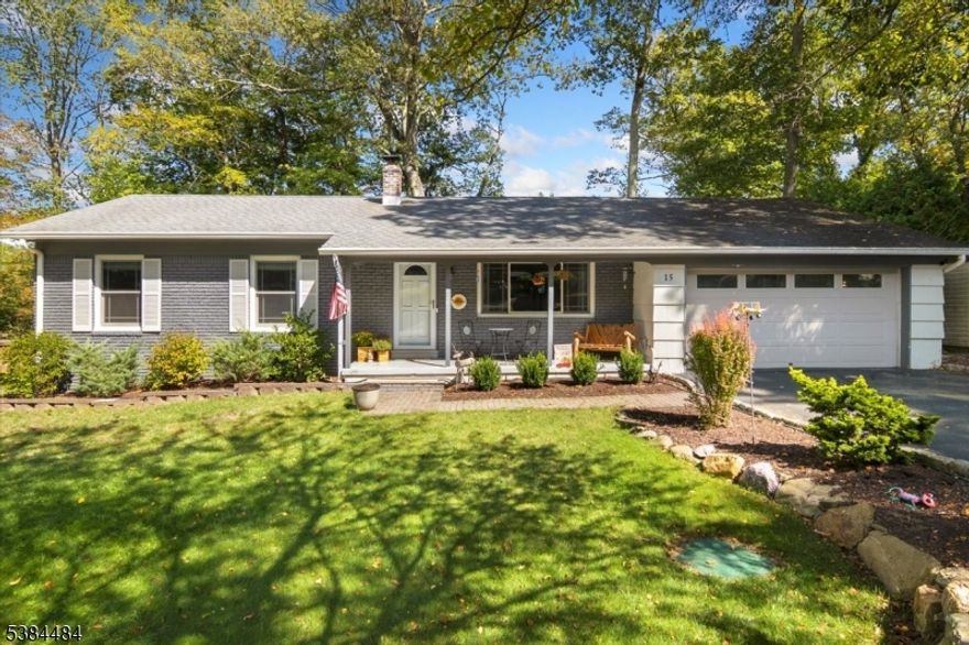 Impressive updated ranch.. Beautiful custom kitchen boasts an abundance of cherry cabinets, granite counters &  peninsula, tumble marble tile backsplash & SS appliances, all open to step down dining/sun room with 2 walls of windows overlooking deck & yard. Refinished HW flooring throughout main level, updated main bath, primary suite offers 1/2 bath & walk-in closet. Enjoy additional living space in finished basement that also offers large unfinished area for additional storage, plus laundry & utilities. Many updates including Hi-hat lighting, ceiling fans, raised panel doors, CAC/heat pump, fenced yard and more! Wood deck leads to private fenced yard with new retaining wall, play area, paver patio /built in fire pit and new storage shed. Custom landscaping surrounds this move in ready home! Great area of High Crest Lake, optional membership! Don't miss it!  Visit WED 5-7PM