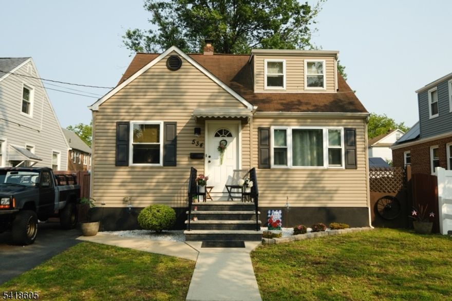 Meticulously maintained cape cod   ! This charming 3-bedroom, 1-bath home is perfectly situated on a quiet side road, offering privacy and convenience. Featuring wood floors, granite countertops, large living room and full basement. Gorgeous fenced in yard with custom bar for all your entertaining needs. One car garage. Located near schools and neighborhood parks, it's an ideal location. Major highways and public transportation are just a mile away, making commuting a breeze. Don't miss the opportunity to make this home yours! HOME IS NOT IN A FLOOD ZONE