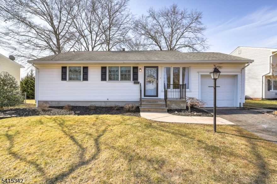 This charming, beautifully renovated and meticulously maintained ranch-style home is located in a quiet and desirable Somerville neighborhood. Filled with natural light, the fully renovated home features a modern kitchen and updated bathrooms, along with freshly painted interiors and gleaming wood floors throughout- Clean & Move in ready to say the least! The home comes equipped with essential appliances, including dishwasher, refrigerator, microwave, and central air conditioning. Newer furnace & central A/C offers year-round comfort. The spacious basement offers plenty of storage and houses a convenient laundry area exclusively for tenants. Step outside to enjoy the large deck and fully fenced private yard ideal for outdoor relaxation or entertaining. Driveway being repaved & tenants will have use of the 1-car garage. As an added bonus, the neighborhood features a wonderful community park, playground and pool just around the corner, available for tenants to enjoy. Conveniently located near downtown Somerville featuring shopping, dining, and community events. Close to major highways & trains to NYC, this home offers both tranquility and accessibility. Please NO pets, NO smoking or Vaping. Proof of Renters' insurance is required. Background/ credit check through NTN report.