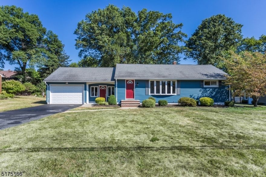 You'll be dazzled by this recently renovated 3 bedroom with 2 full bath Ranch home located in the Whippany section of Hanover Township. Highly desirable Hanover Township is known for low taxes & excellent schools. This fabulous ranch with one floor living is ideal for comfortable living. Kitchen with granite & stainless steel that flows into spacious living room with bay window. Step down to family room/dining room. Master Bedroom with two good sized closets and renovated bath complete with custom tiled shower & double marble vanity.  2 additional bedrooms with hallway full bath. Hardwood floors throughout. Finished basement that has room for home gym and family room.  Step outside to the back yard large level lot. Township has a beautiful town pool (additional fee), community center, and before/after school programs. Convent Station NYC Midtown Direct Train. Short ride into downtown Morristown with restaurants, shops & theatre. Convenient to major highways